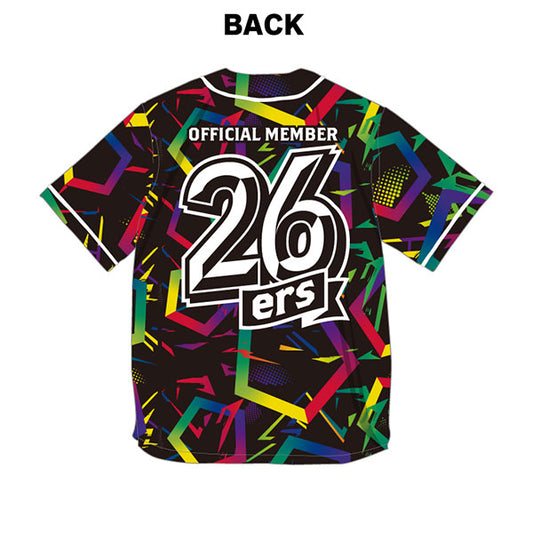 #31-FLOW OFFICIAL MEMBER「26ers」グッズ2022 ベースボールシャツ