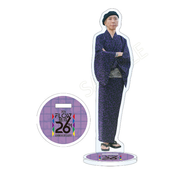 #25-FLOW 26TH ANNIVERSARY アクリルスタンド/IWASAKI