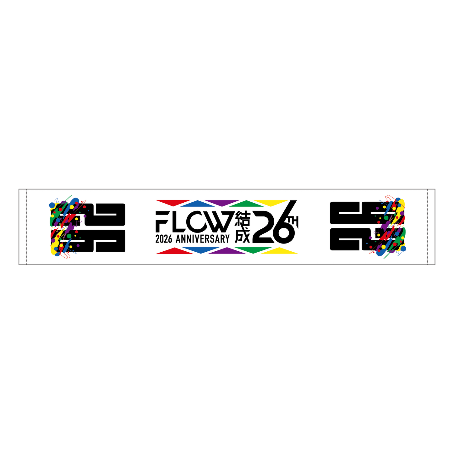 #19-FLOW 26TH ANNIVERSARY マフラータオル