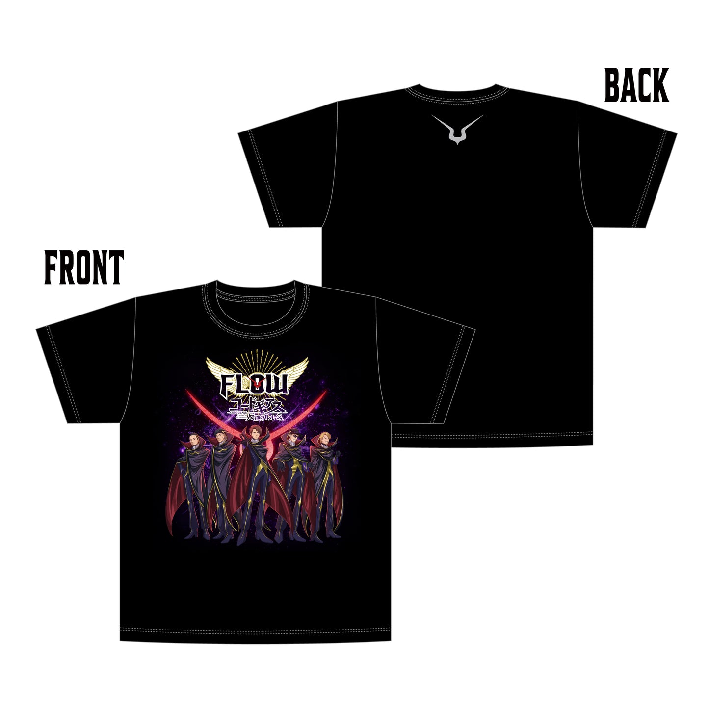 #8-Tシャツ/FLOW×コードギアス 反逆のルルーシュ コラボ