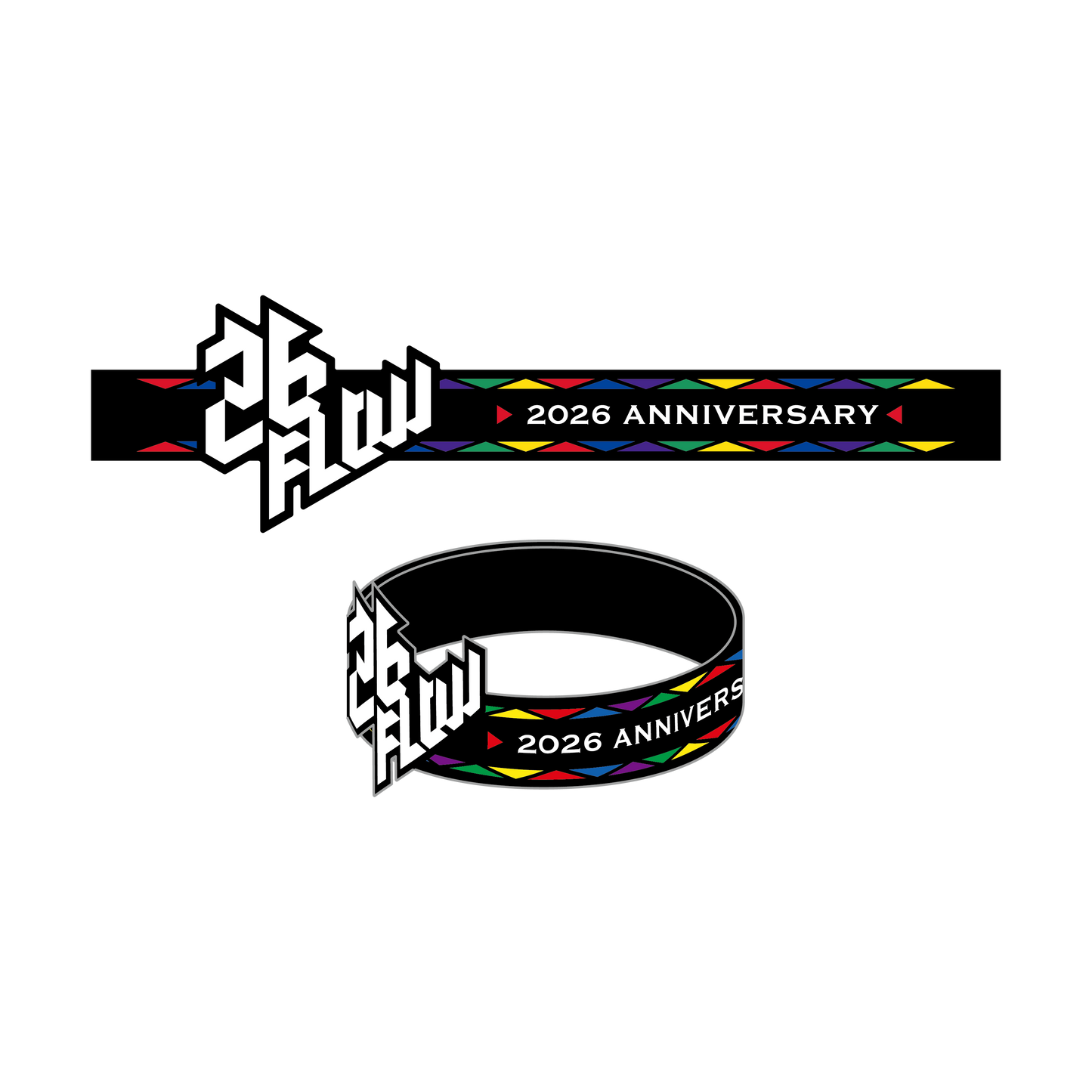 #20-FLOW 26TH ANNIVERSARY ラバーバンド