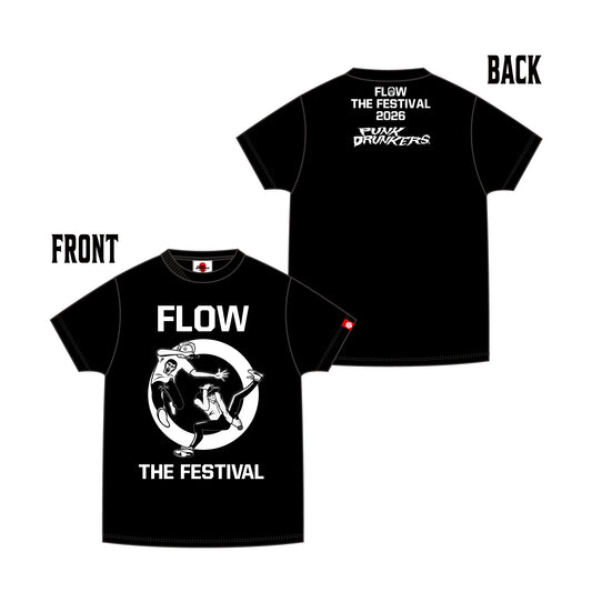 #10-Tシャツ／FLOW×PUNK DRUNKERS コラボ