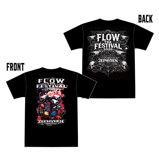 #12-Tシャツ／FLOW×ZEPHYREN コラボ